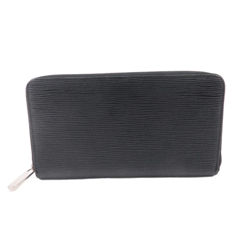 Louis Vuitton Epi Zippy Organizer Long Wallet Noir Black M60632