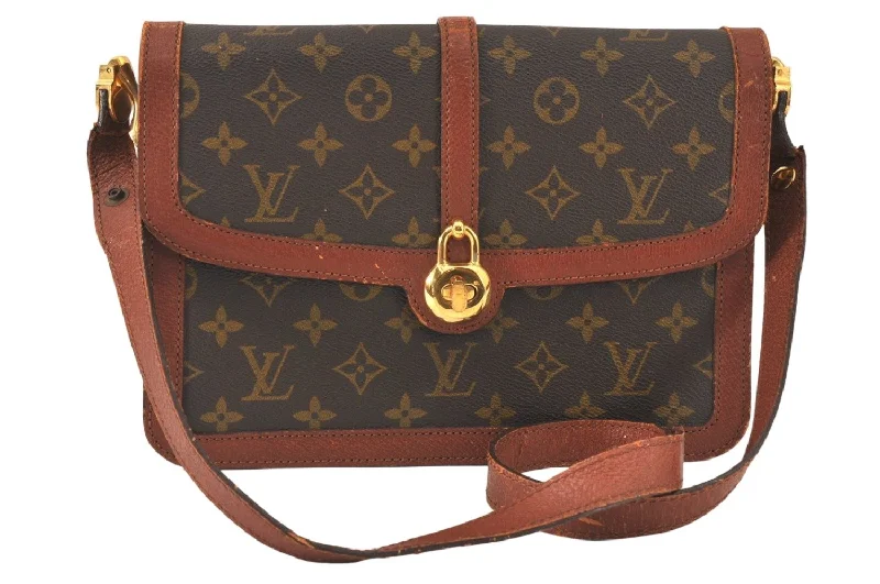 Authentic Louis Vuitton Monogram Sac Vendome Shoulder Bag M51414 LV Junk 4102K