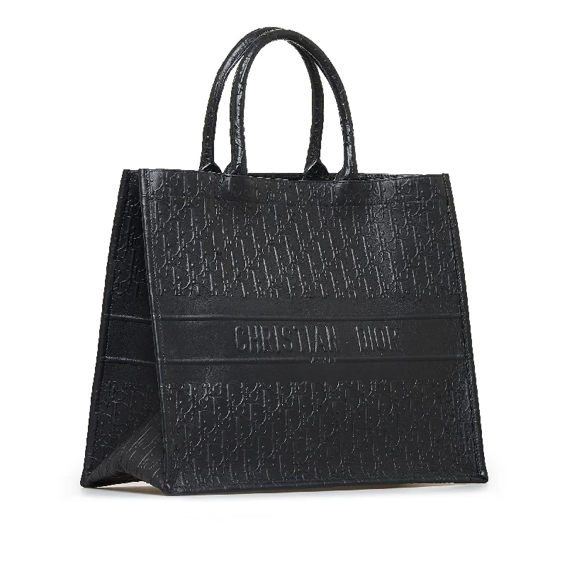 Dior Oblique Embossed Book Tote (SHG-BeWW1a)